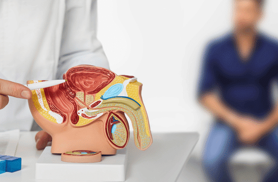 ערמונית מוגדלת